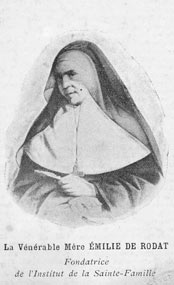 Sainte Emilie, fondatrice de la Sainte Famille